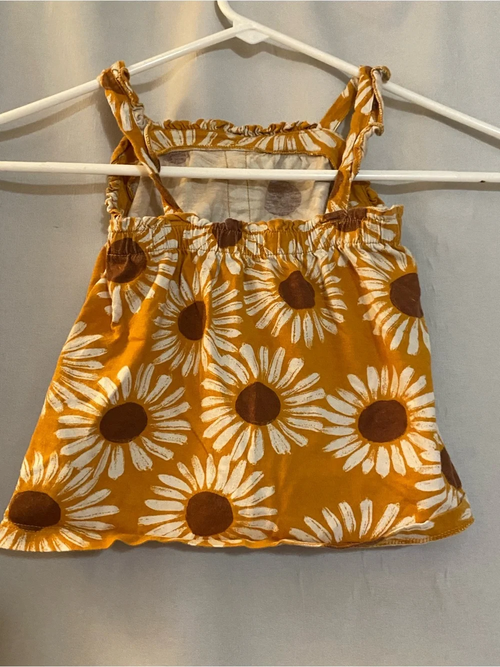 Carters 24 months sunflower tank top (July)